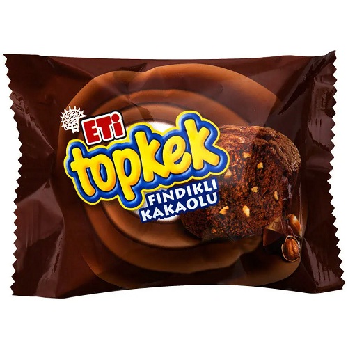 Eti Topkek Kakaolu Fındıklı 35 Gr (24 Adet)