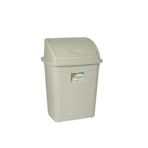Planet İtme Kapak Çöp Kovası No 2 (9 Lt)