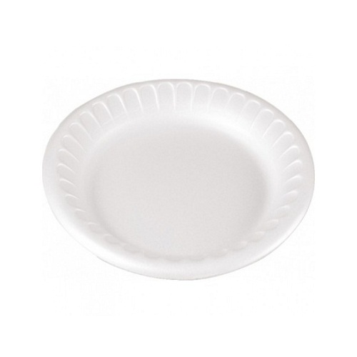 Köpük Tabak Yuvarlak Orta Boy 20 Cm Mod 33 B (100 lü Paket)